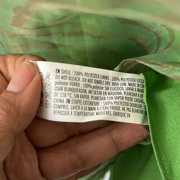 Endless Rose crop top print green size XS - Picture 6 of 6